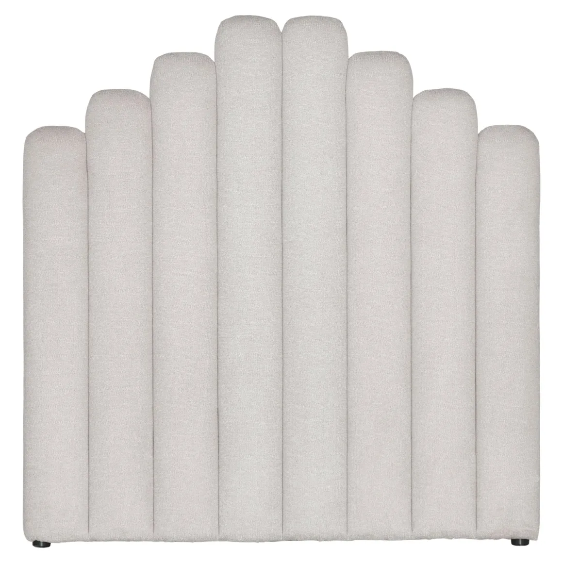 Viola sengegavl 140x143 cm i beige tekstil
